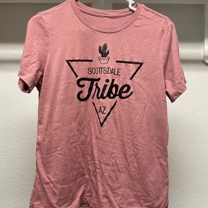 Bride Tribe rose color Tshirt